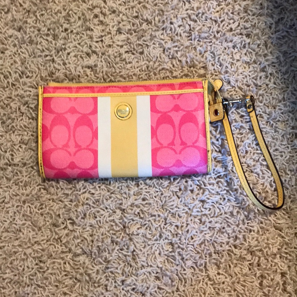 Coach wristlet